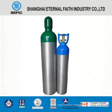 2014 High Pressure Seamless Aluminum Oxygen Gas Cylinder (LWH180-10-15)